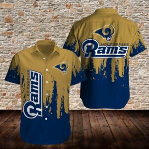 Los Angeles Rams Hawaiian Shirt Best Gift For Fans