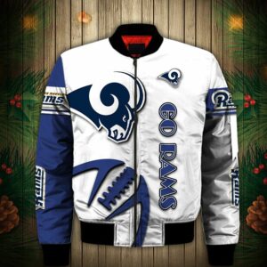 Best Los Angeles Rams Bomber Jacket Limited Edition Gift