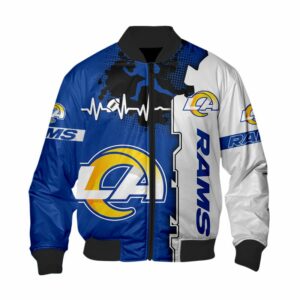 Best Los Angeles Rams Bomber Jacket Gift For Fans