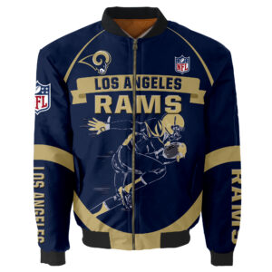 Best Los Angeles Rams Bomber Jacket For Awesome Fans
