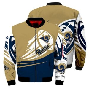 Los Angeles Rams Bomber Jacket Limited Edition Gift