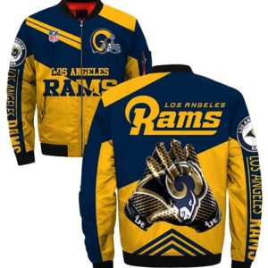 Los Angeles Rams Bomber Jacket For Sale