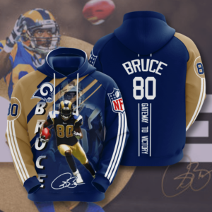 Los Angeles Rams 3D Printed Hooded Pocket Pullover Hoodie Limited Edition Gift