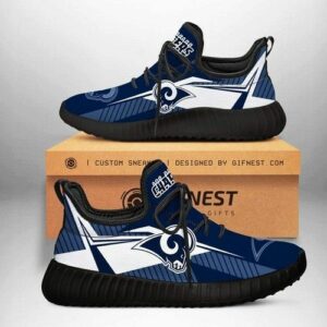 Los Angeles Rams Shoes Customize Yeezy Sneakers Gift For Fan