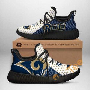 Mens Los Angeles Rams Football Customize Yeezy Boost