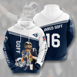 Los Angeles Rams 3D Hoodie For Hot Fans