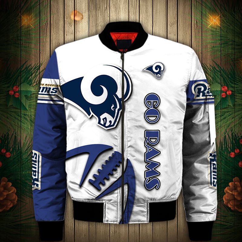 Best Los Angeles Rams Bomber Jacket Limited Edition Gift - Ramsfanstore.com