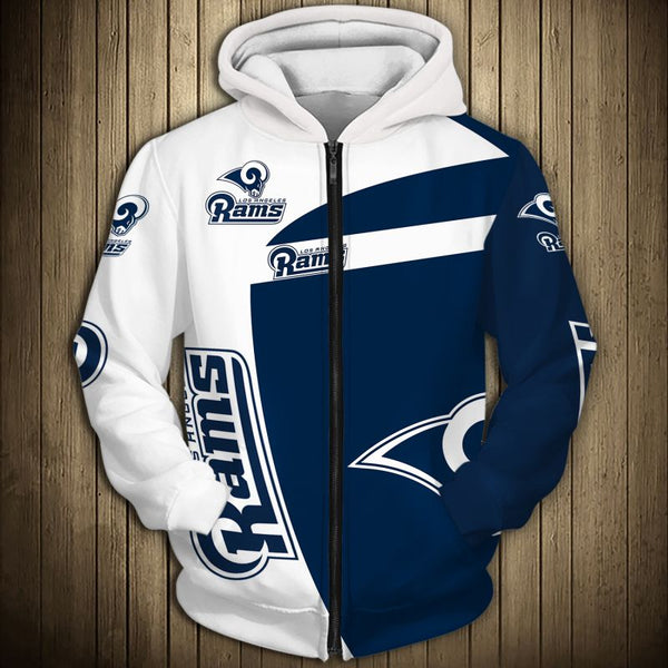 Los Angeles Rams Hoodie 3D Hooded Long Sleeve - Ramsfanstore.com